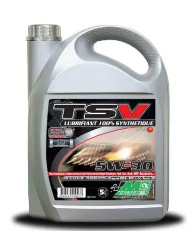 Huile moteur MINERVA TSV Synthèse 5W30 – 5 L