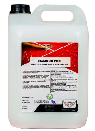 Cire de lustrage hydrophobe premium pour carrosserie