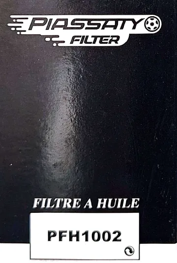 Filtre à huile PIASSATY P-FH1002