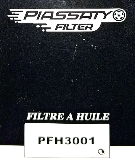 Filtre à huile PIASSATY P-FH3001