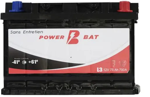 Batterie POWER BAT MFL3 75 Ah (+D)